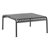 Hay Palissade Tisch, Niedrig, 81,5 X 86 cm, Anthrazit 1 Hay Palissade Tisch, Niedrig, 81,5 X 86 cm, Anthrazit -Lassen Sie Ihre Gartenmöbel fließen. HAY Palissade Low Table anthracite powder coated steel