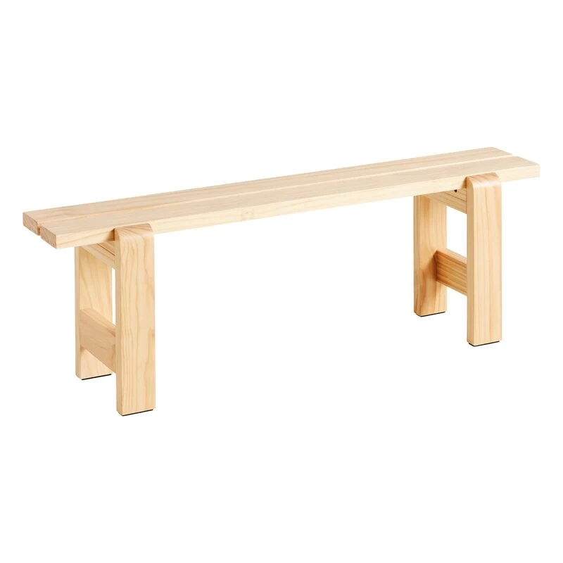 Hay Weekday Bank, 140 x 23 cm, Lackiertes Kiefernholz 3 Hay Weekday Bank, 140 x 23 cm, Lackiertes Kiefernholz