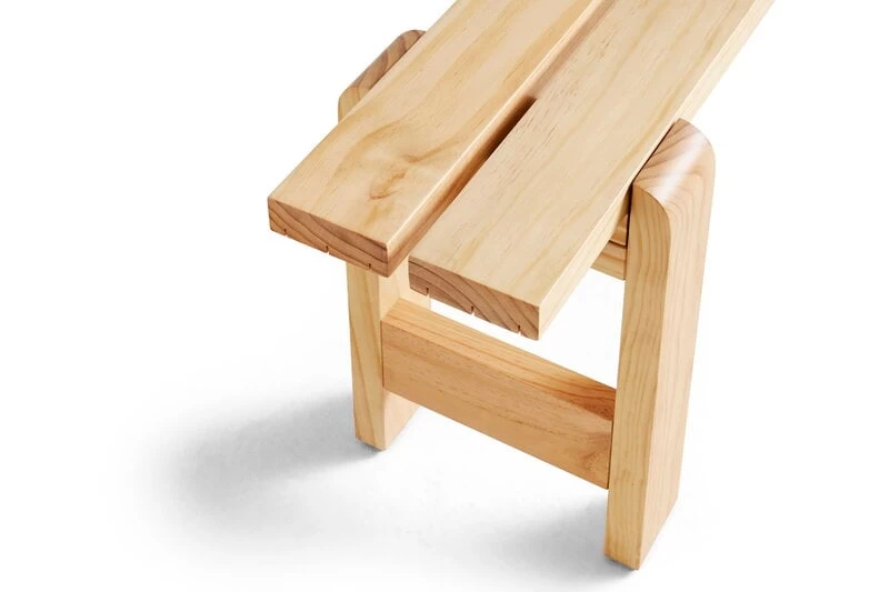 Hay Weekday Bank, 140 x 23 cm, Lackiertes Kiefernholz 6 Hay Weekday Bank, 140 x 23 cm, Lackiertes Kiefernholz – Bild 4