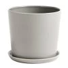 Hay Botanical Family Blumentopf Mit Untersetzer, L, Hellgrau -Lassen Sie Ihre Gartenmöbel fließen. Hay21 botanical2 l SM