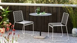 Hay Tisch Terrazzo, 70 Cm, Grau 13 Hay Tisch Terrazzo, 70 Cm, Grau -Lassen Sie Ihre Gartenmöbel fließen. Hee Dining Chair white Terrazzo Table Round anthracite tabletop grey base Jug L green