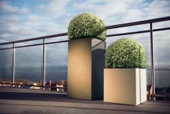 Linné Blumentopf 60, Anthrazit -Lassen Sie Ihre Gartenmöbel fließen. IMG 1117