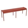 Luxembourg Bank, 145 Cm, Ockerrot -Lassen Sie Ihre Gartenmöbel fließen. LUXEMBOURG Bench 145cm 3 4 Ohcre red ee
