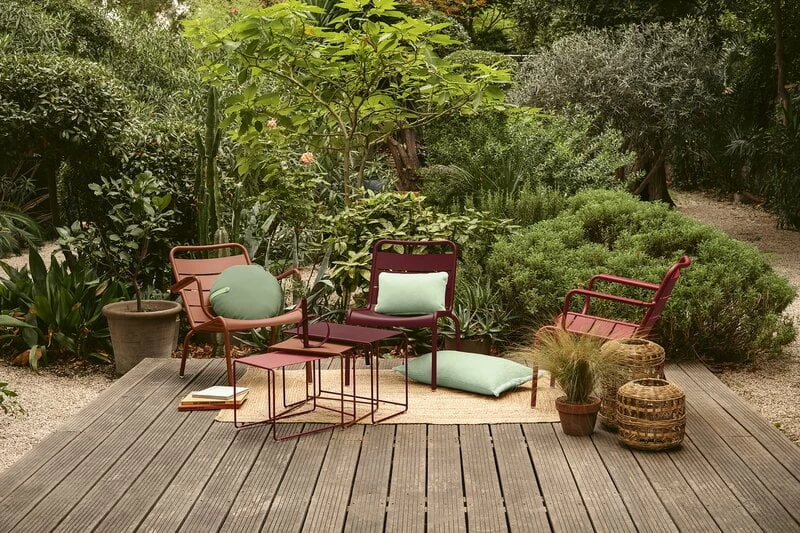 Luxembourg Sessel, Niedrig, Acapulcoblau – Bild 5