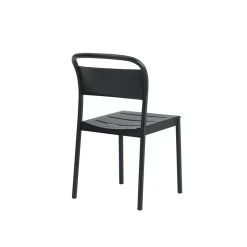 Muuto Linear Steel Beistellstuhl, Schwarz 10 Muuto Linear Steel Beistellstuhl, Schwarz -Lassen Sie Ihre Gartenmöbel fließen. Linear steel side chair black angle Muuto 5000x5000 hi res 150