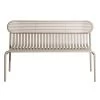 Week-end Bank, Hellgrau 1 Week-end Bank, Hellgrau -Lassen Sie Ihre Gartenmöbel fließen. M0740608 week end bench dune PF packshot 1 RVB