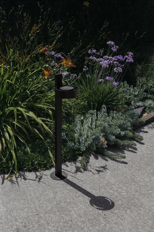 Marset Plaff-On B IP65 Pollerleuchte, Schwarz 5 Marset Plaff-On B IP65 Pollerleuchte, Schwarz – Bild 3