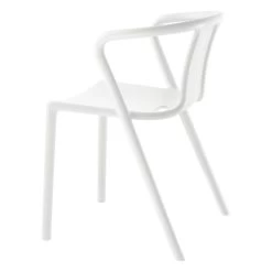 Magis Air Sessel, Weiß -Lassen Sie Ihre Gartenmöbel fließen. Magis air armchair white 2