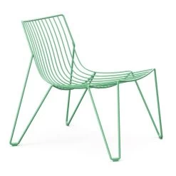 Tio Loungesessel, Oilcloth Green -Lassen Sie Ihre Gartenmöbel fließen. Massproductions TioEasyChair oilcloth green 4