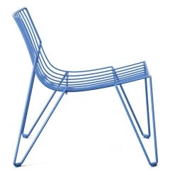 Tio Loungesessel, Overseas Blue -Lassen Sie Ihre Gartenmöbel fließen. Massproductions TioEasyChair overseas blue 2