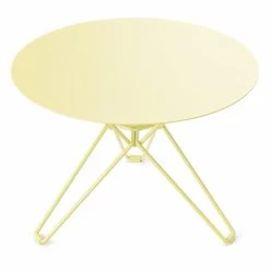 Tio Tisch, 60 Cm, Niedrig, March Yellow -Lassen Sie Ihre Gartenmöbel fließen. Massproductions TioTable60 march yellow 2