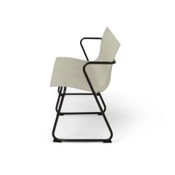 Mater Ocean Bank, Sandbeige 11 Mater Ocean Bank, Sandbeige -Lassen Sie Ihre Gartenmöbel fließen. Mater 09353 Ocean Sand Bench Packshot Sidejpg