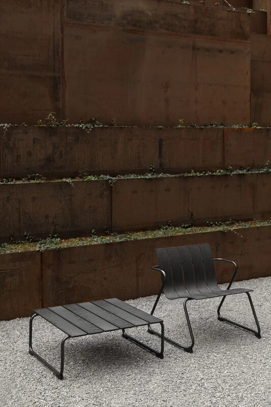 Mater Ocean Loungestuhl, Schwarz 6 Mater Ocean Loungestuhl, Schwarz – Bild 4