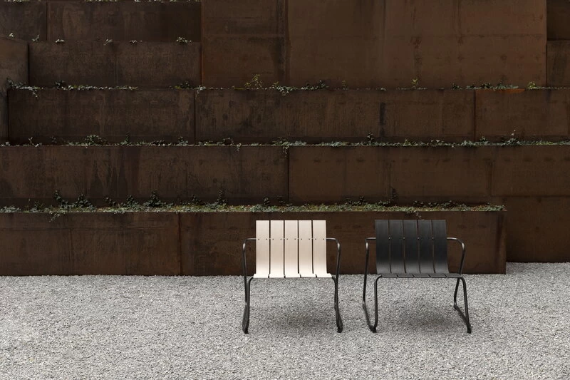 Mater Ocean Loungestuhl, Schwarz 8 Mater Ocean Loungestuhl, Schwarz – Bild 6