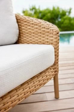Ocean 2-Sitzer-Sofa, Groß, Natur - Weißgrau -Lassen Sie Ihre Gartenmöbel fließen. Ocean large lounge 6 1