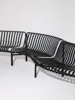 Hay Palissade Park Sitzbank, Innen/innen, 2er-Set, Anthrazit 10 Hay Palissade Park Sitzbank, Innen/innen, 2er-Set, Anthrazit -Lassen Sie Ihre Gartenmöbel fließen. Palissade Park Dining Bench In Out anthracite 03 1