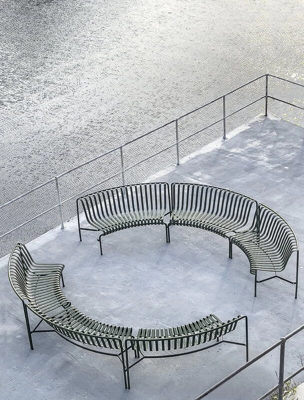 Hay Palissade Park Sitzbank-Erweiterung, Innen, Himmelgrau 7 Hay Palissade Park Sitzbank-Erweiterung, Innen, Himmelgrau – Bild 5