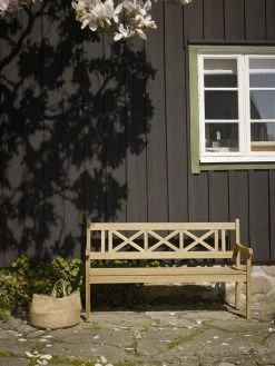 Skagerak Skagen Bank -Lassen Sie Ihre Gartenmöbel fließen. S1131010 Skagen Bench2C Teak 01 M