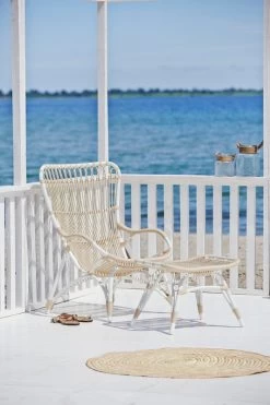 Monet Exterior Sessel, Weiß -Lassen Sie Ihre Gartenmöbel fließen. Sika Design E82 DO