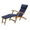 Skagerak Barriere Deck Chair Cushion, Marine -Lassen Sie Ihre Gartenmöbel fließen. Skagerak SR1960855 ta