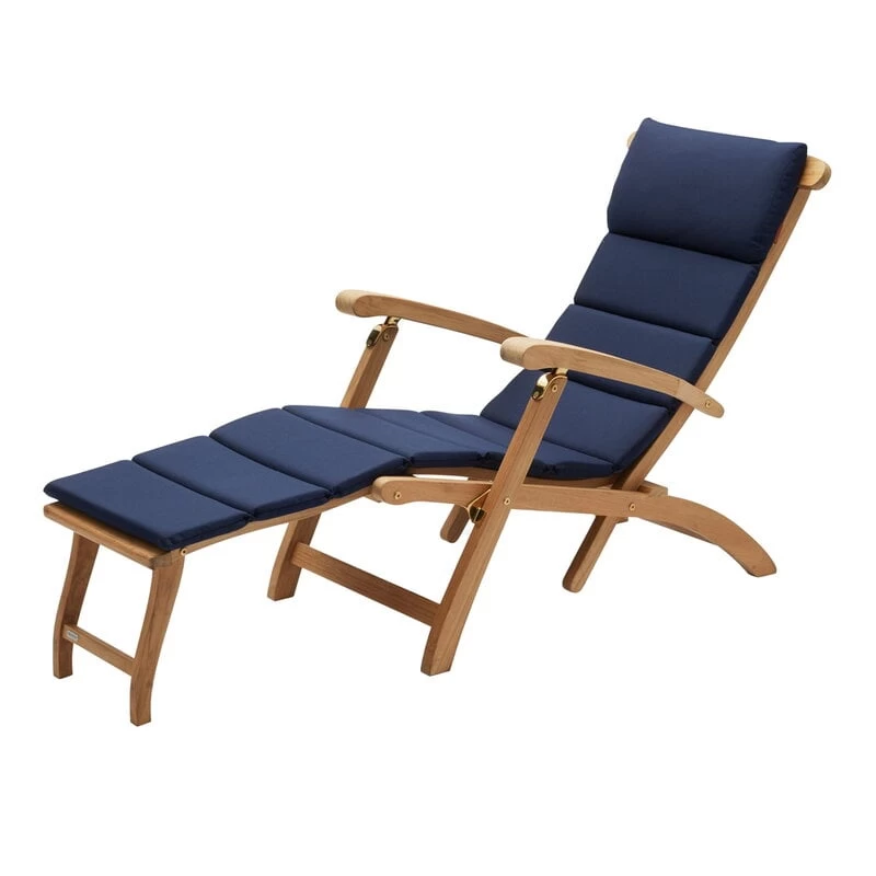 Skagerak Barriere Deck Chair Cushion, Marine 3 Skagerak Barriere Deck Chair Cushion, Marine