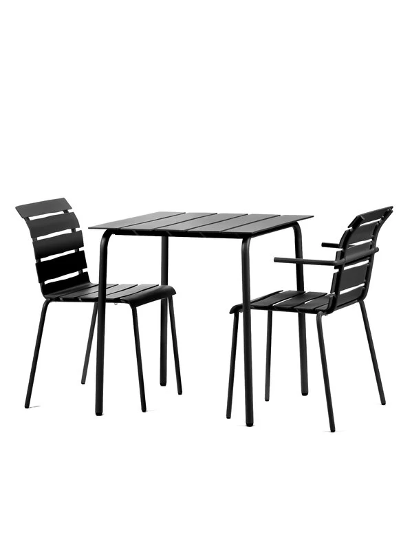 Aligned Esstisch, 70 X 70 Cm, Schwarz 5 Aligned Esstisch, 70 X 70 Cm, Schwarz – Bild 3