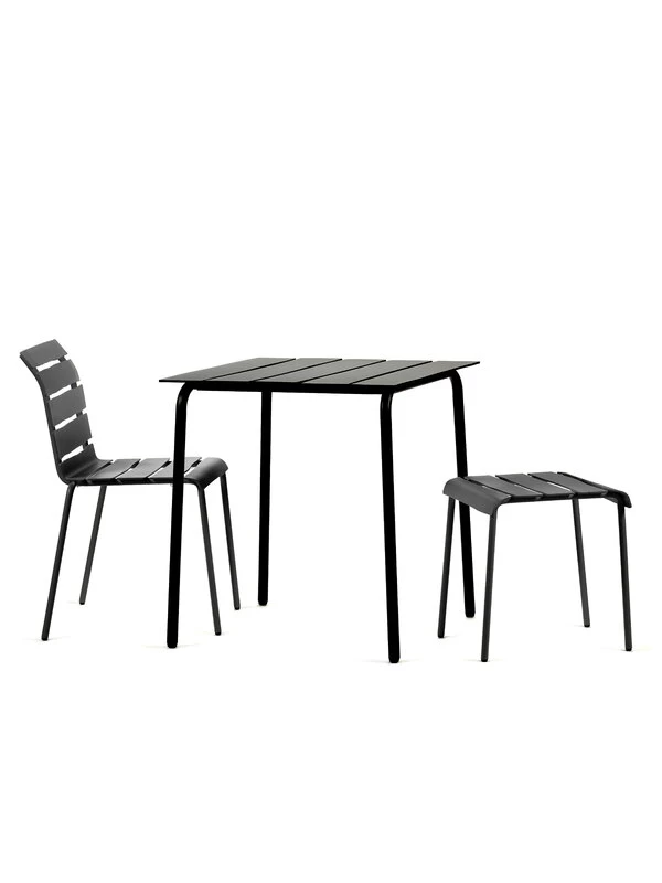 Aligned Esstisch, 70 X 70 Cm, Schwarz 4 Aligned Esstisch, 70 X 70 Cm, Schwarz – Bild 2