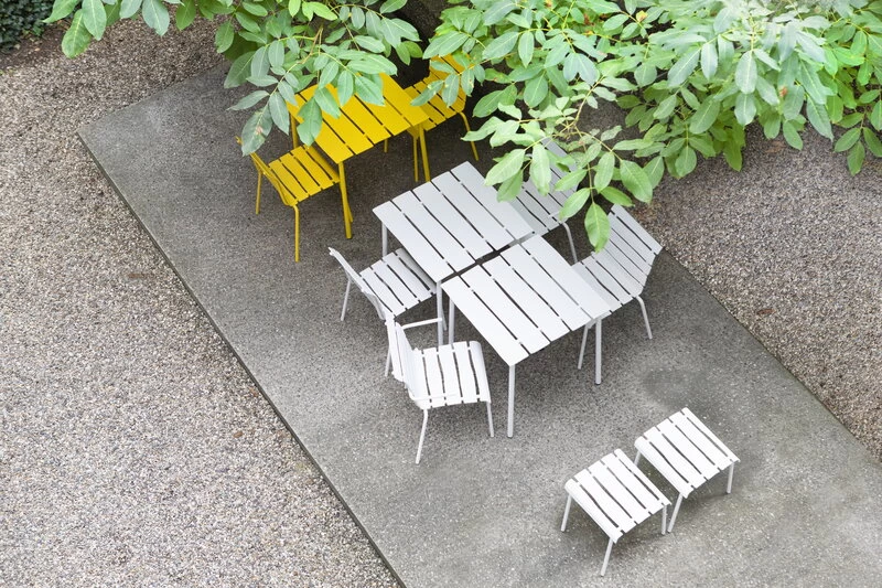 Aligned Esstisch, 70 X 70 Cm, Gelb 6 Aligned Esstisch, 70 X 70 Cm, Gelb – Bild 4