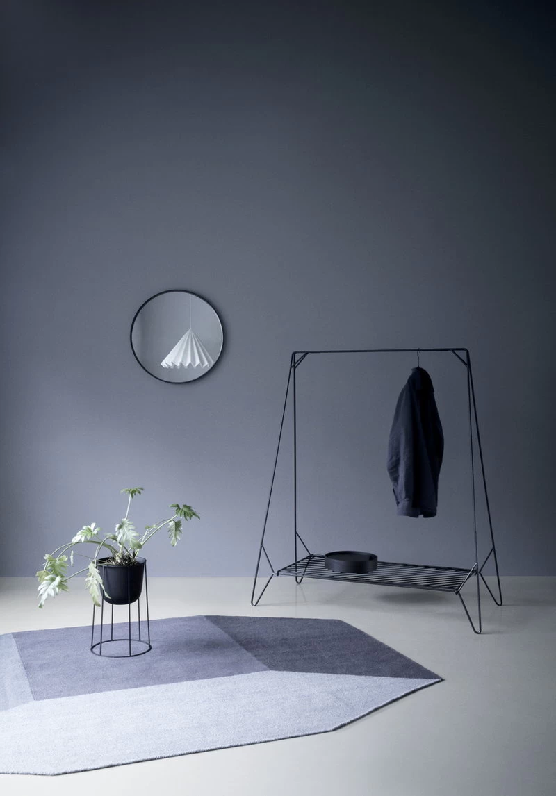 Menu Wire Blumentopf, Schwarz 6 Menu Wire Blumentopf, Schwarz – Bild 4