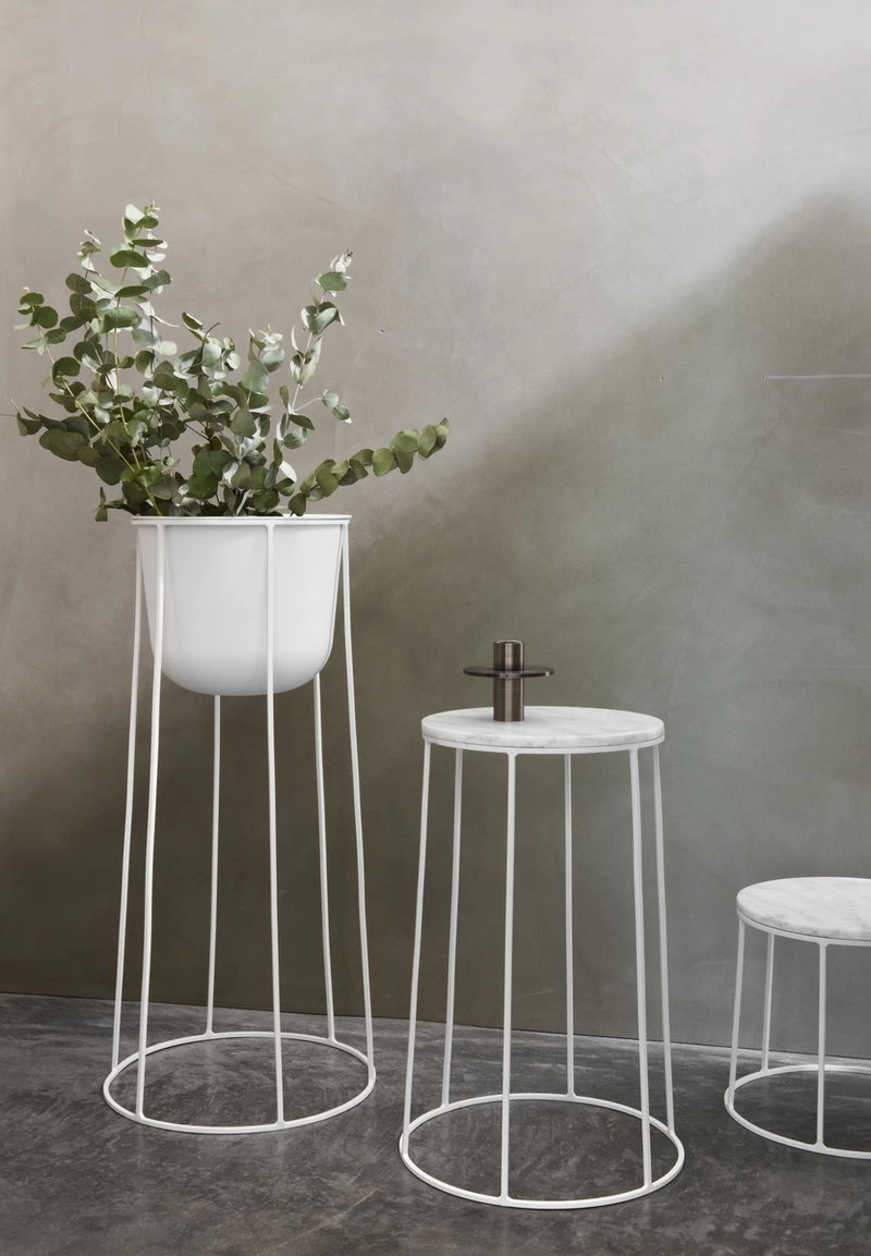 Menu Wire Gestell, Klein, Weiß 4 Menu Wire Gestell, Klein, Weiß – Bild 2