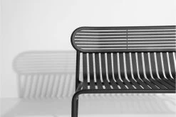 Week-end Bank, Schwarz -Lassen Sie Ihre Gartenmöbel fließen. bench week end 28229