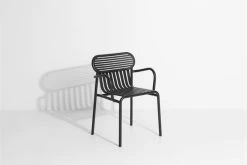 Week-end Brückenstuhl, Schwarz -Lassen Sie Ihre Gartenmöbel fließen. bridge by 2 week end 28529