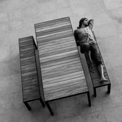 Garden Bank 183, Anthrazit -Lassen Sie Ihre Gartenmöbel fließen. bw 1