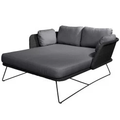 Horizon Tagesbett, Schwarz – Grau