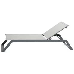 Siesta Sonnenliege, Hellgrau