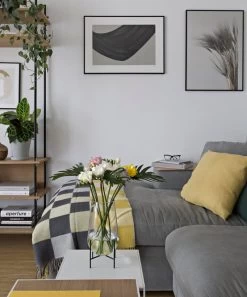 Hay Blumentopf Und Untersetzer, M, Grau -Lassen Sie Ihre Gartenmöbel fließen. design stories x my full house 18