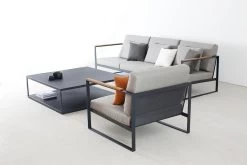 Garden Easy Sofa, 3-Sitzer -Lassen Sie Ihre Gartenmöbel fließen. easy group