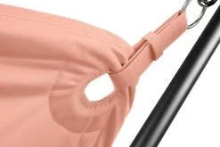 Fatboy Headdemock Deluxe, Pink Shrimp -Lassen Sie Ihre Gartenmöbel fließen. fatboy headdemock pink shrimp close up 03 2