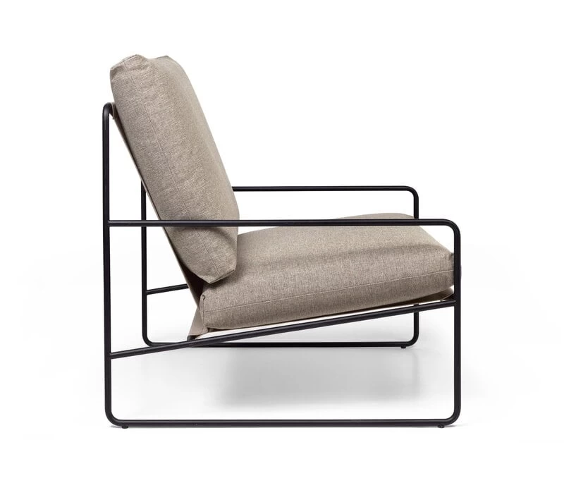 Ferm LIVING Desert 1-Sitzer, Schwarz - Dunkles Sandbeige, Dolce 7 Ferm LIVING Desert 1-Sitzer, Schwarz - Dunkles Sandbeige, Dolce – Bild 5