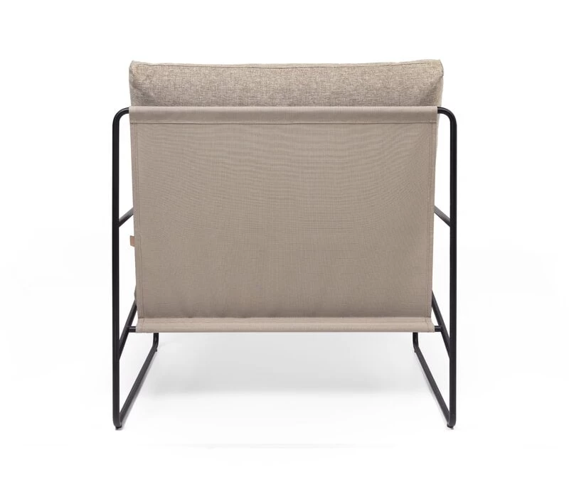 Ferm LIVING Desert 1-Sitzer, Schwarz - Dunkles Sandbeige, Dolce 4 Ferm LIVING Desert 1-Sitzer, Schwarz - Dunkles Sandbeige, Dolce – Bild 2